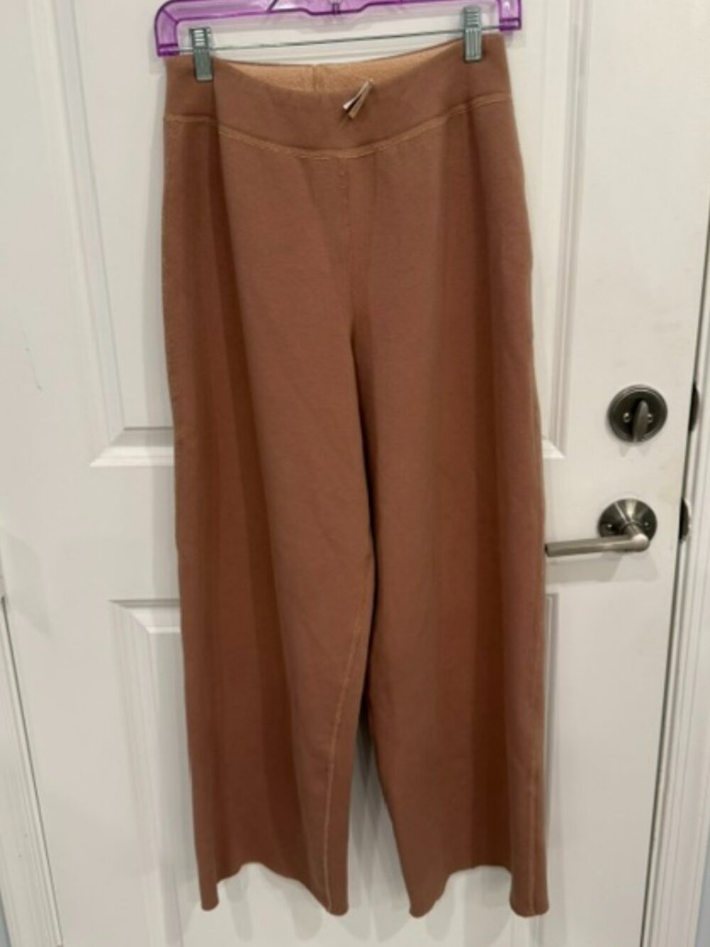 Eberjey Reversible Plush High Waist Pant Mocha